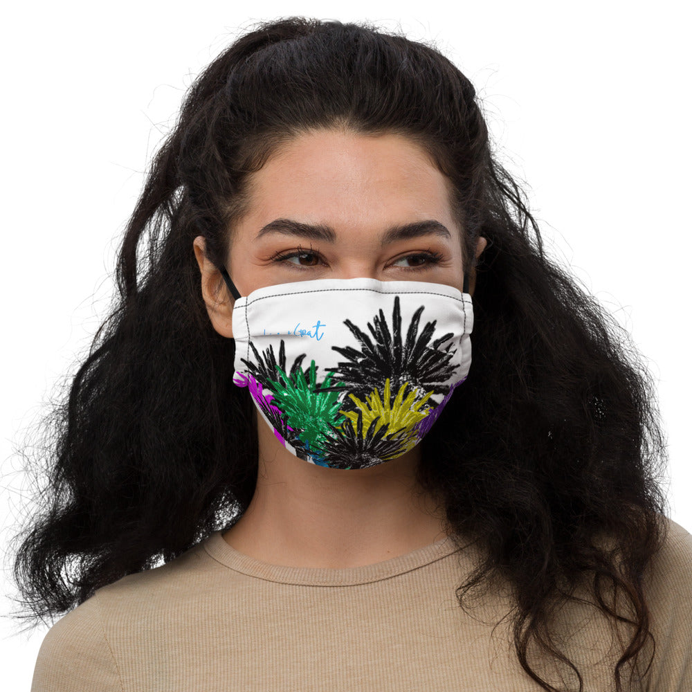 ‘Palmtastic’ face mask