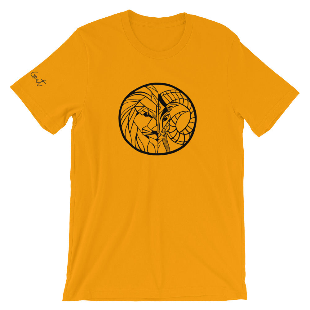 Lion + Goat Logo Unisex T-Shirt