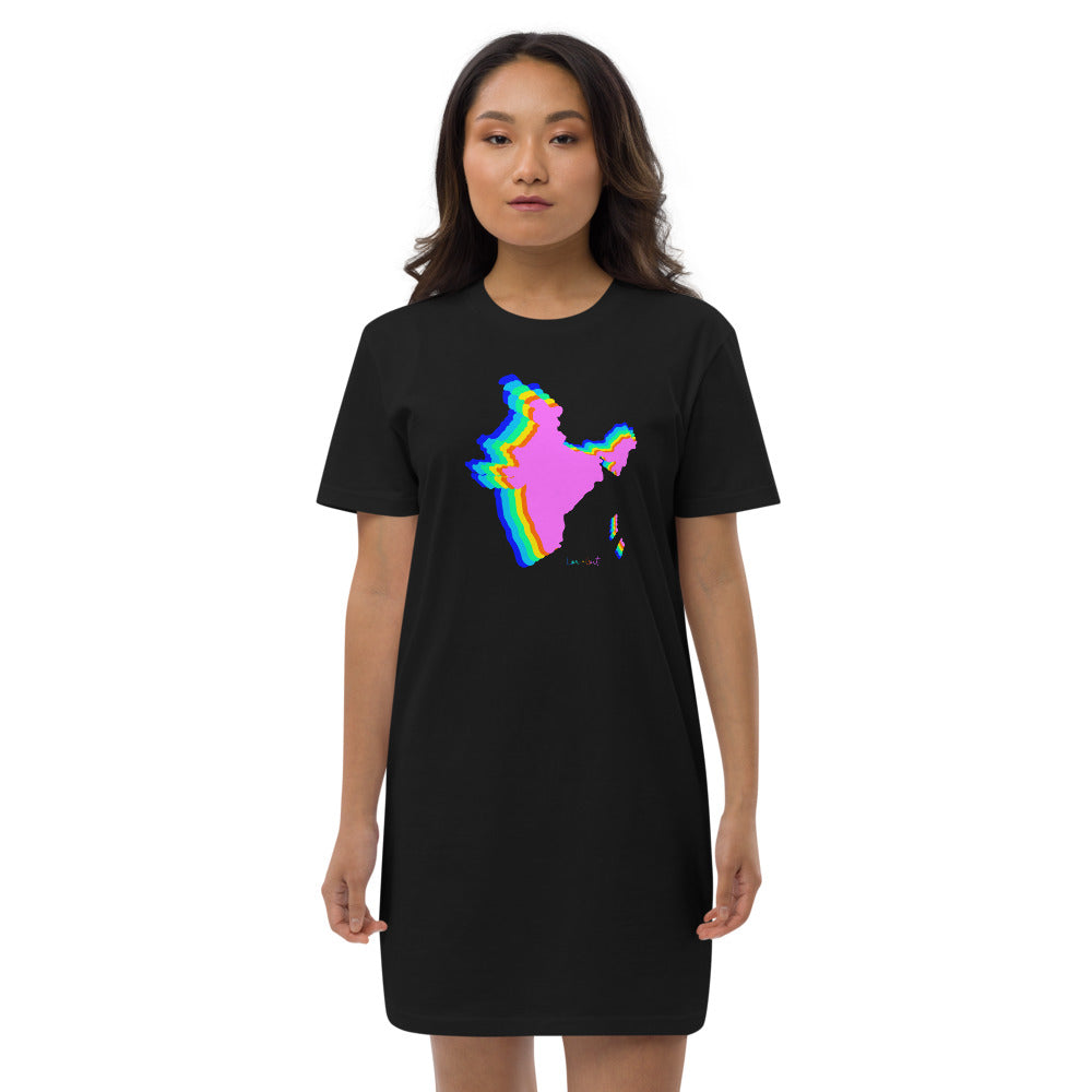 'Motherland' Organic cotton t-shirt dress