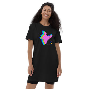 'Motherland' Organic cotton t-shirt dress